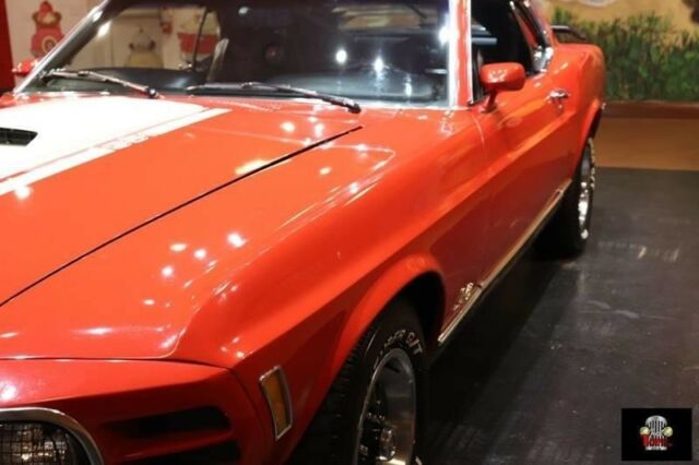 1970 Red Ford Mustang Coupe