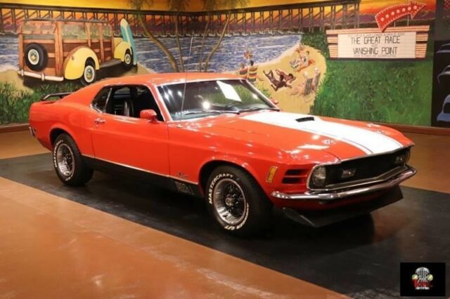 1970 Red Ford Mustang Coupe
