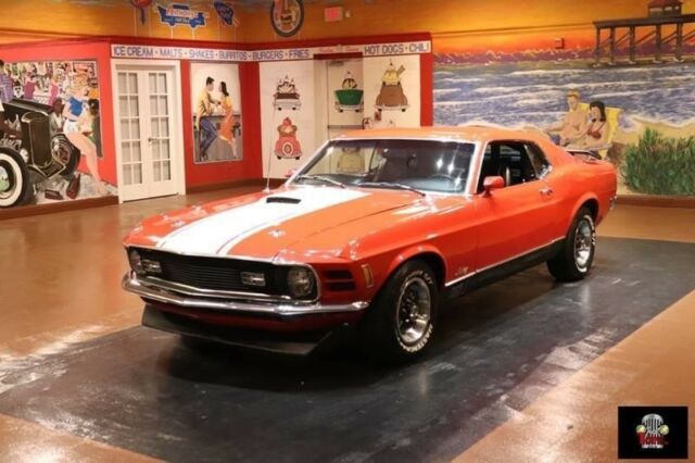 1970 Red Ford Mustang Coupe