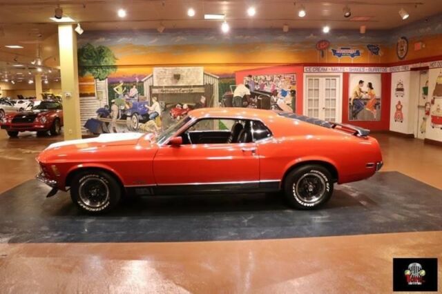 1970 Red Ford Mustang Coupe