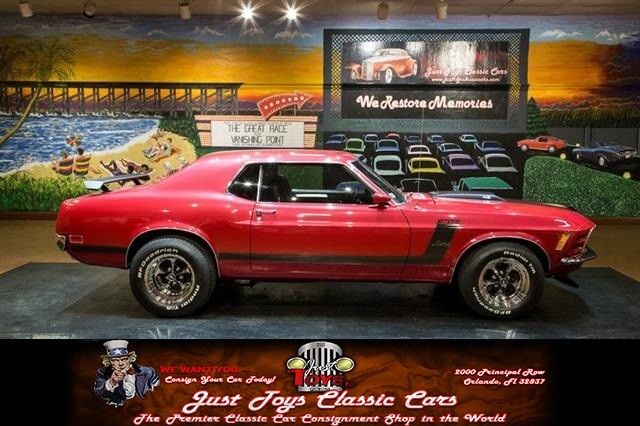 1970 Red Ford Mustang --