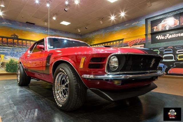 1970 Red Ford Mustang --