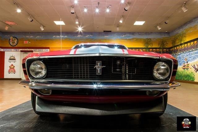 1970 Red Ford Mustang --