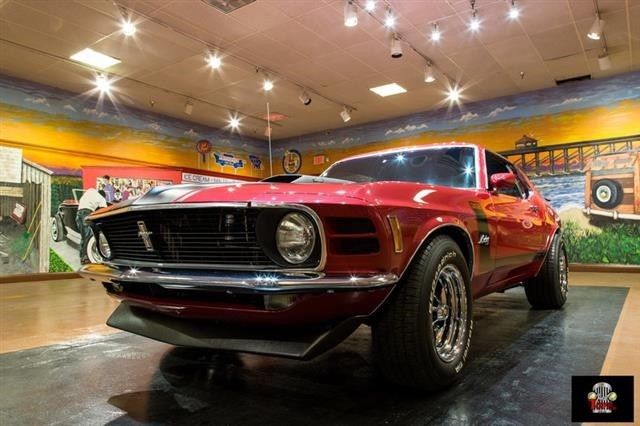 1970 Red Ford Mustang --