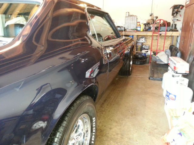1970 Blue Ford Mustang Hardtop