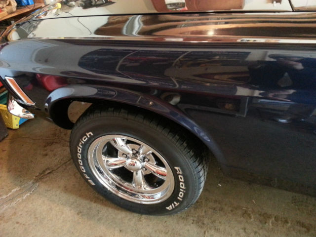 1970 Blue Ford Mustang Hardtop