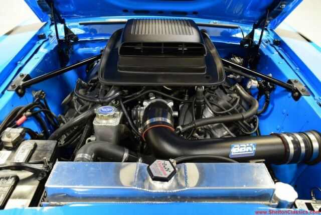 1970 Blue Ford Mustang Convertible