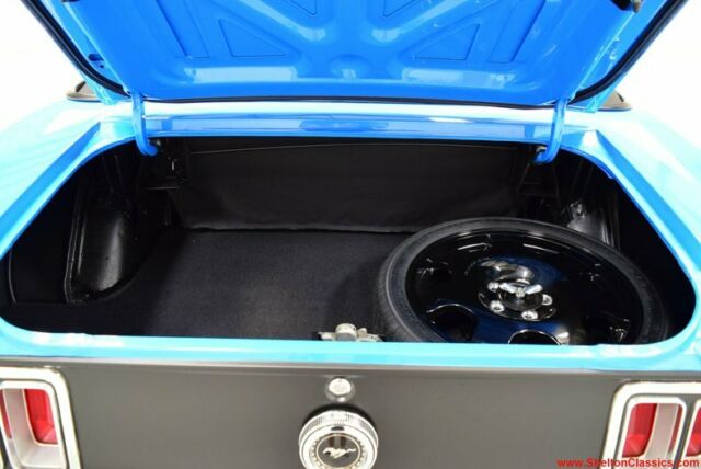 1970 Blue Ford Mustang Convertible