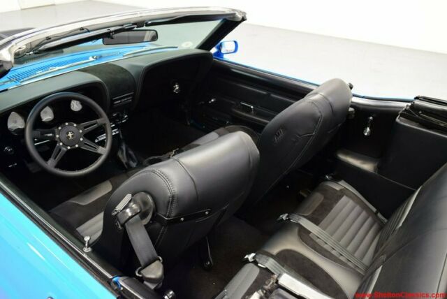 1970 Blue Ford Mustang Convertible