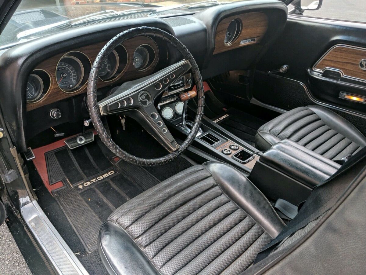 1970 Black Jade Ford Mustang Fastback