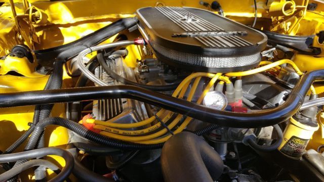 1970 Yellow Ford Mustang coupe