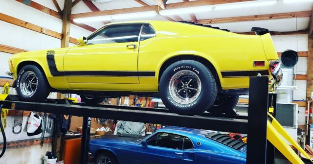 1970 Yellow Ford Mustang Coupe