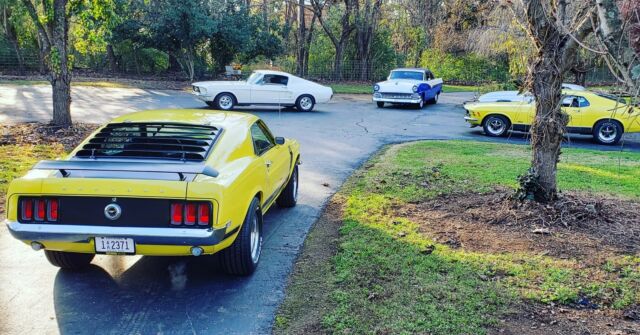 1970 Yellow Ford Mustang Coupe