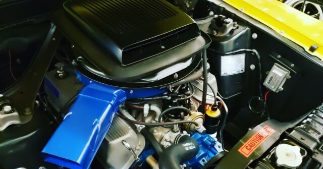 1970 Yellow Ford Mustang Coupe