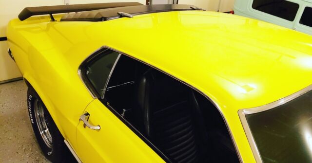 1970 Yellow Ford Mustang Coupe