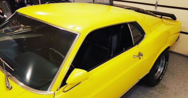 1970 Yellow Ford Mustang Coupe