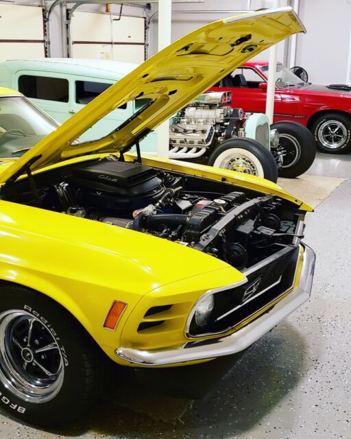 1970 Yellow Ford Mustang Coupe