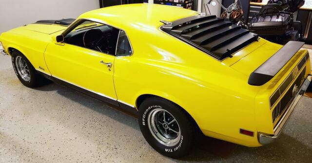 1970 Yellow Ford Mustang Coupe