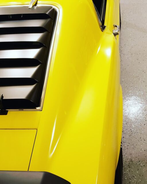 1970 Yellow Ford Mustang Coupe