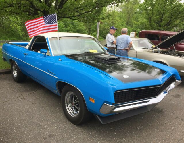 1970 Blue Ford Ranchero Ute