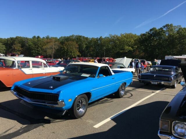 1970 Blue Ford Ranchero Ute