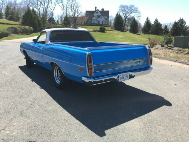 1970 Blue Ford Ranchero Ute