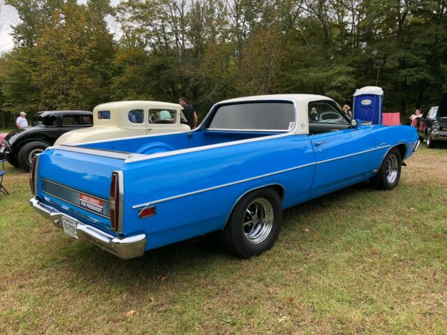 1970 Blue Ford Ranchero Ute