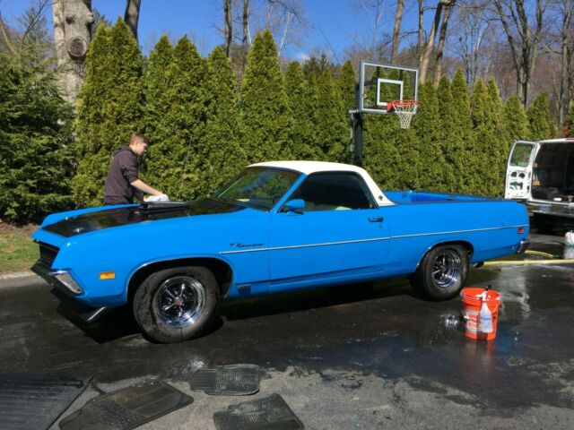 1970 Blue Ford Ranchero Ute