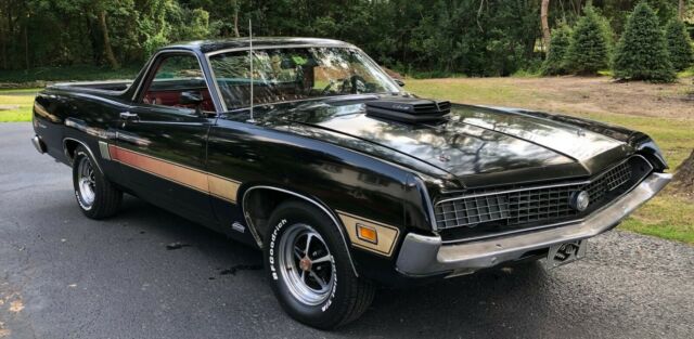 1970 Black Ford Ranchero Standard Cab Pickup