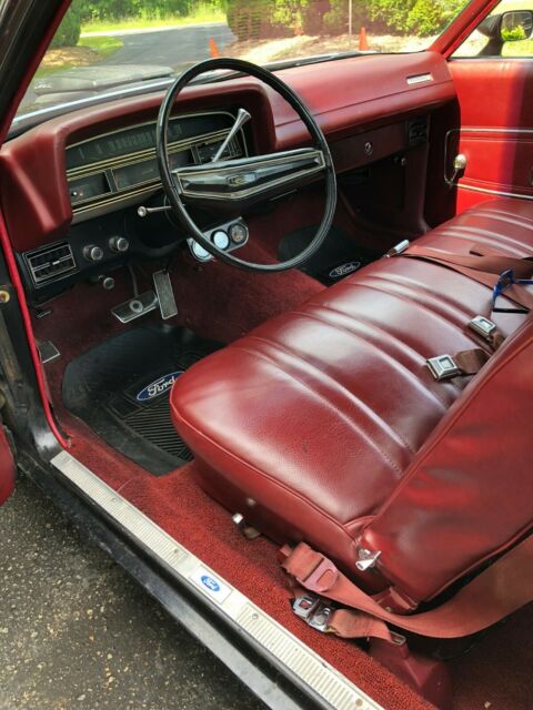 1970 Black Ford Ranchero Standard Cab Pickup