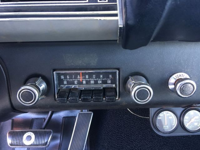 1970 White Ford Ranchero Standard Cab Pickup