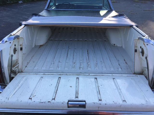 1970 White Ford Ranchero Standard Cab Pickup