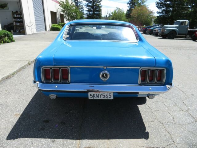 1970 Blue Ford Mustang Coupe