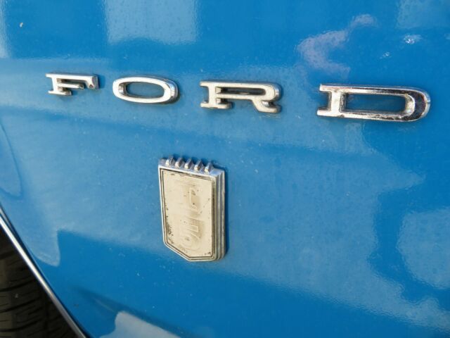 1970 Blue Ford Mustang Coupe