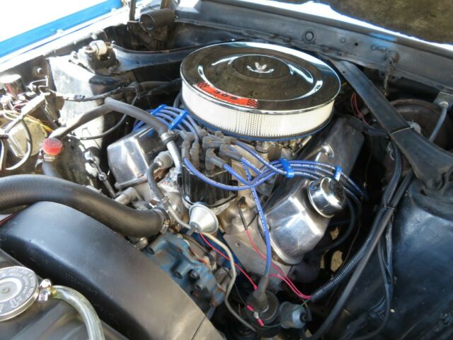 1970 Blue Ford Mustang Coupe