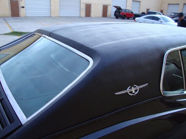 1970 black Ford Thunderbird Coupe