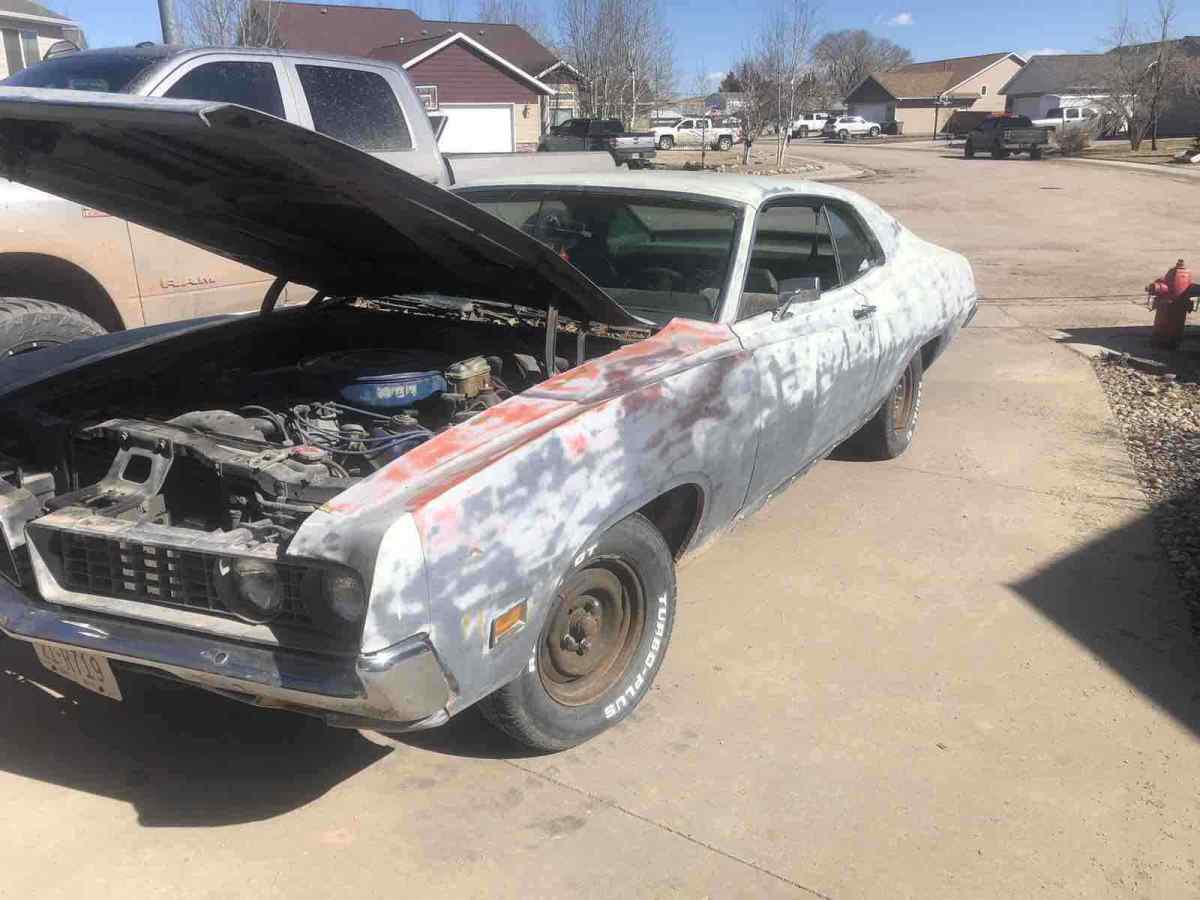 1970 Green Ford Torino 500 Sports car