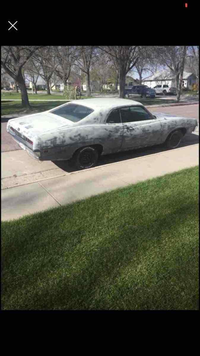 1970 Green Ford Torino 500 Sports car