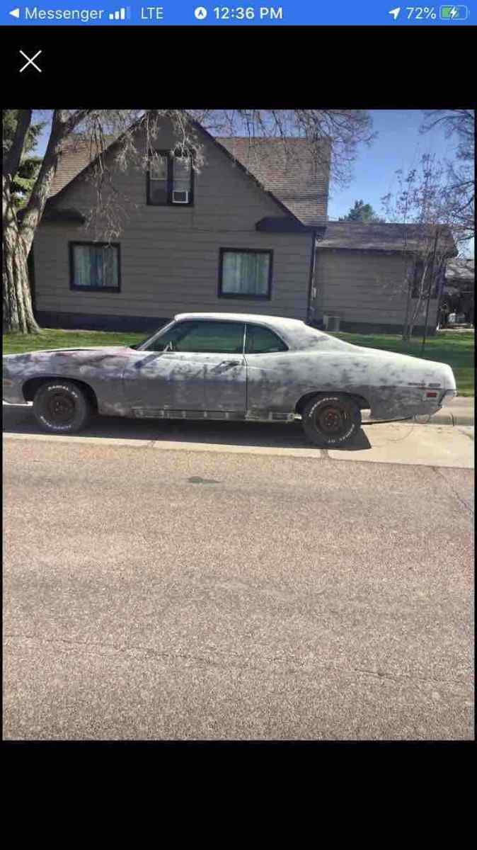 1970 Green Ford Torino 500 Sports car