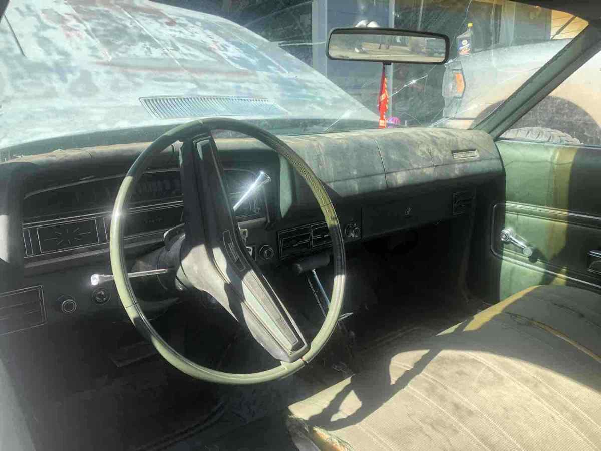 1970 Green Ford Torino 500 Sports car