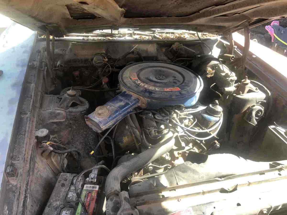 1970 Green Ford Torino 500 Sports car