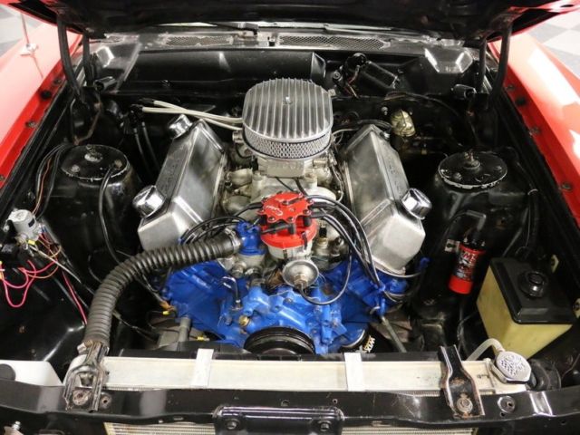 1970 Red Ford Torino Coupe