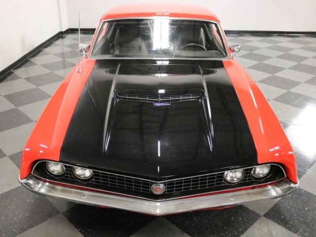 1970 Red Ford Torino Coupe