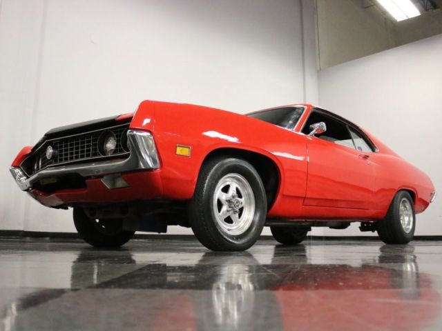 1970 Red Ford Torino Coupe