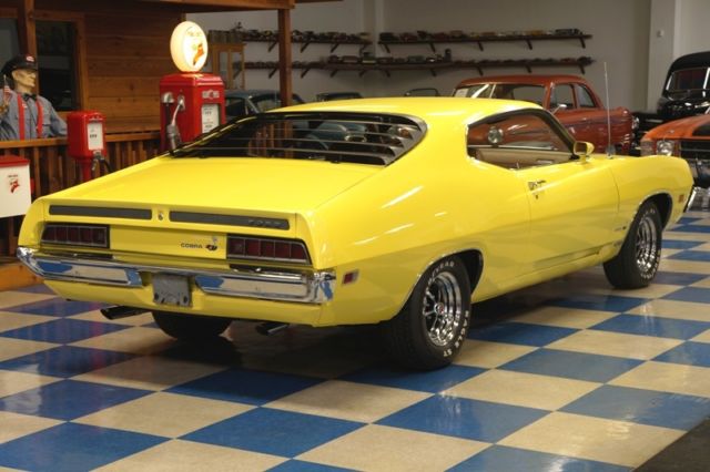 1970 Black Ford Torino Muscle Car