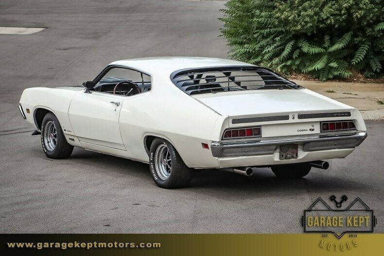 1970 White Ford Torino Coupe