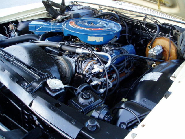 1970 Yellow Ford XL Sedan