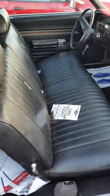 1970 RED Ford Galaxie Convertible