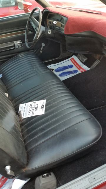 1970 RED Ford Galaxie Convertible