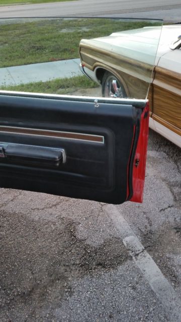 1970 RED Ford Galaxie Convertible